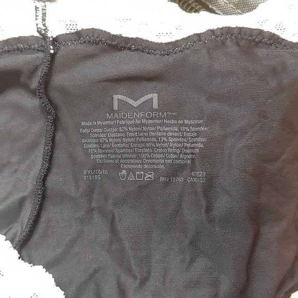 Maidenform Laced Trimed Cheeky Hipster Panty - Picture 3 of 4